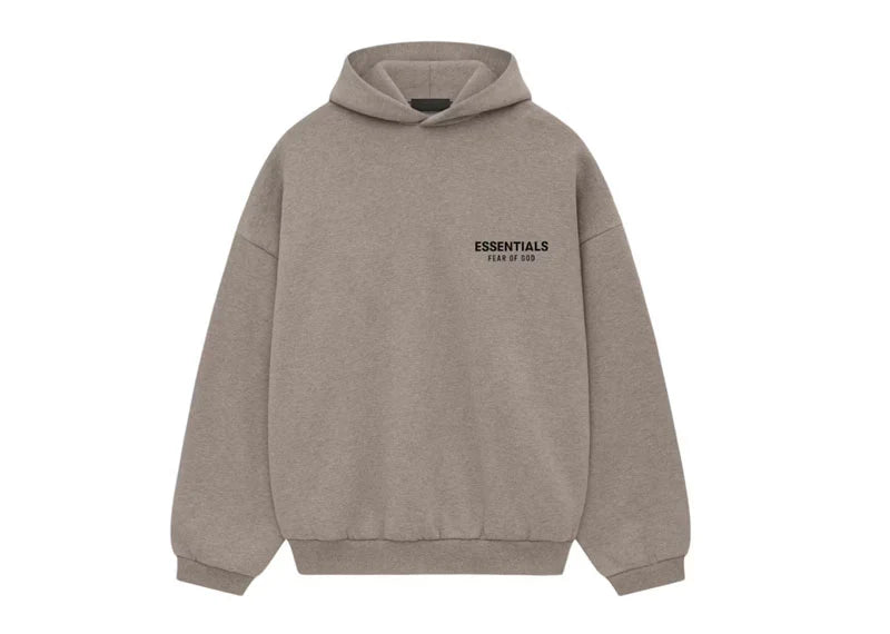 ESSENTIALS FOG Heather Grey Hoodie FW24