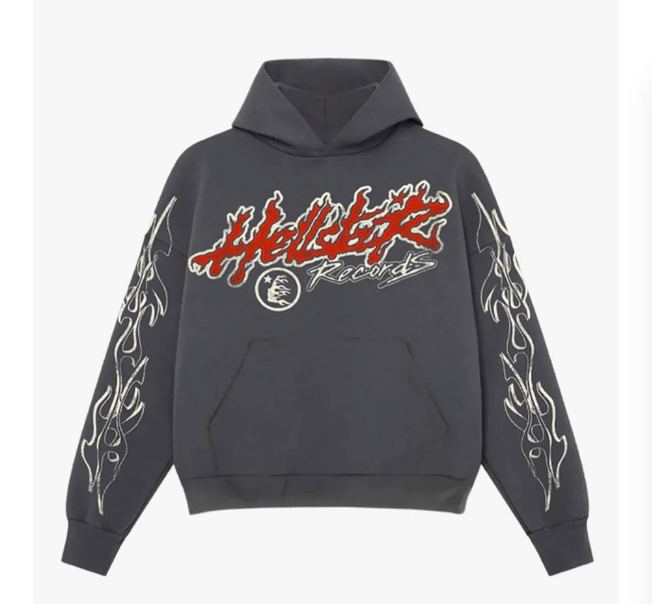 HELLSTAR RECORDS BLACK HOODIE