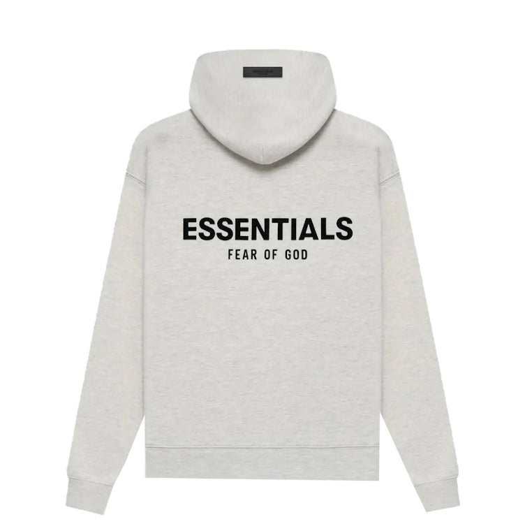 ESSENTIALS LIGHT OATMEAL HOODIE