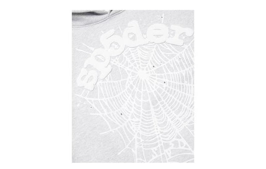SP5DER OG GREY HOODIE