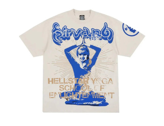 HELLSTAR YOGA TEE CREAM