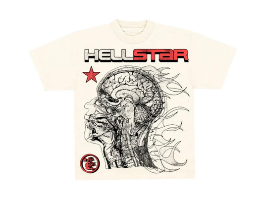 HELLSTAR HUMAN DEVELOPMENT CREAM TEE