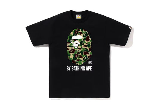 BAPE ABC CAMO BY BATHING APE BLACK TEE