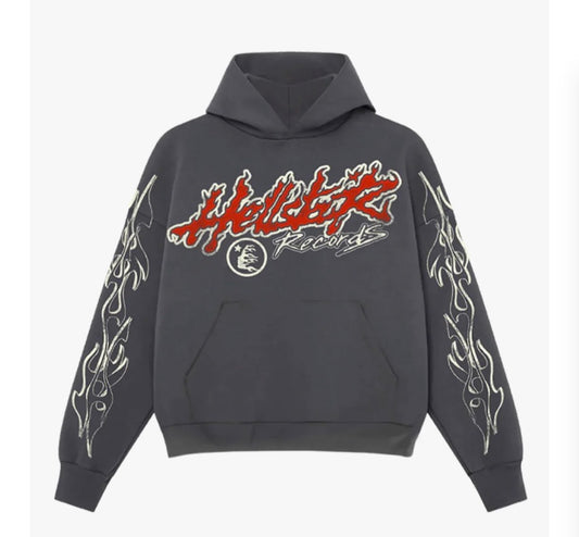HELLSTAR RECORDS BLACK HOODIE