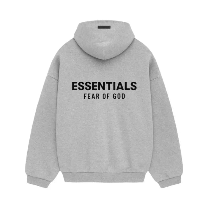 ESSENTIALS FOG Light Heather Grey Hoodie FW24