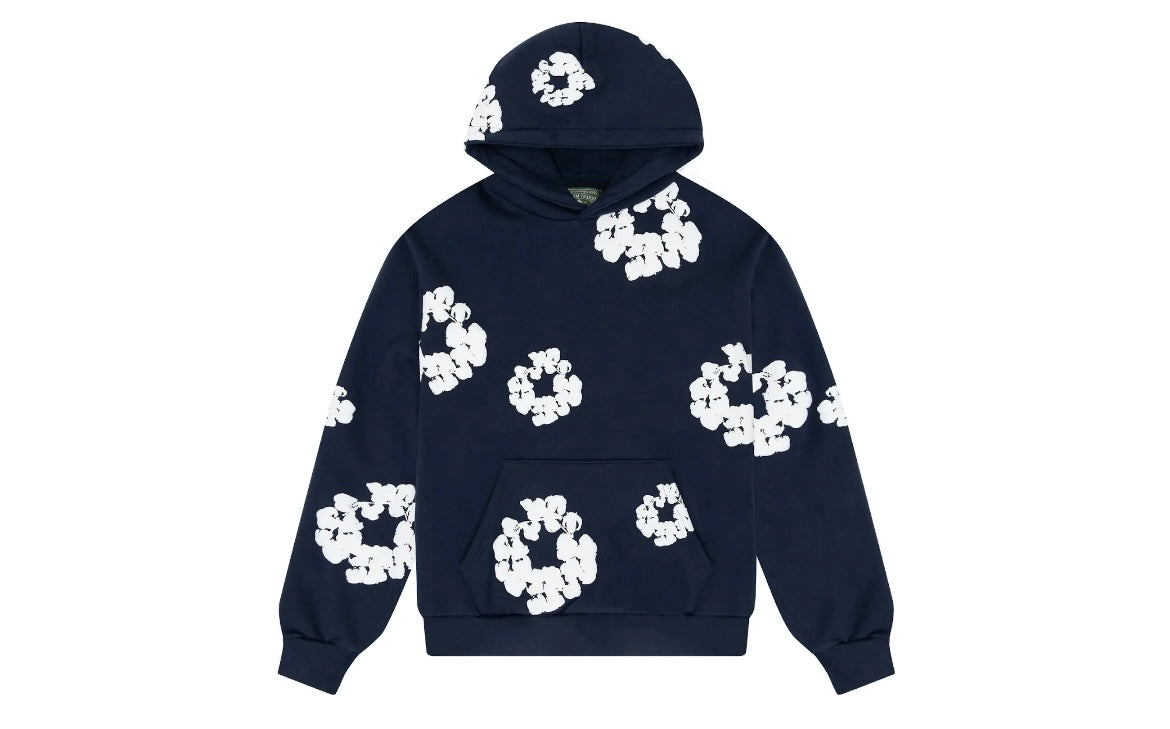 DENIM TEARS NAVY HOODIE